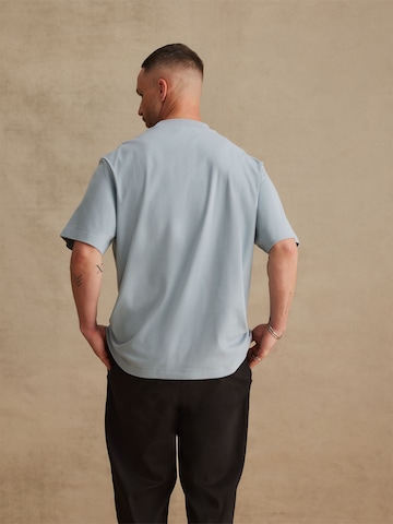 DAN FOX APPAREL TShirt 'Lenny' in Blau