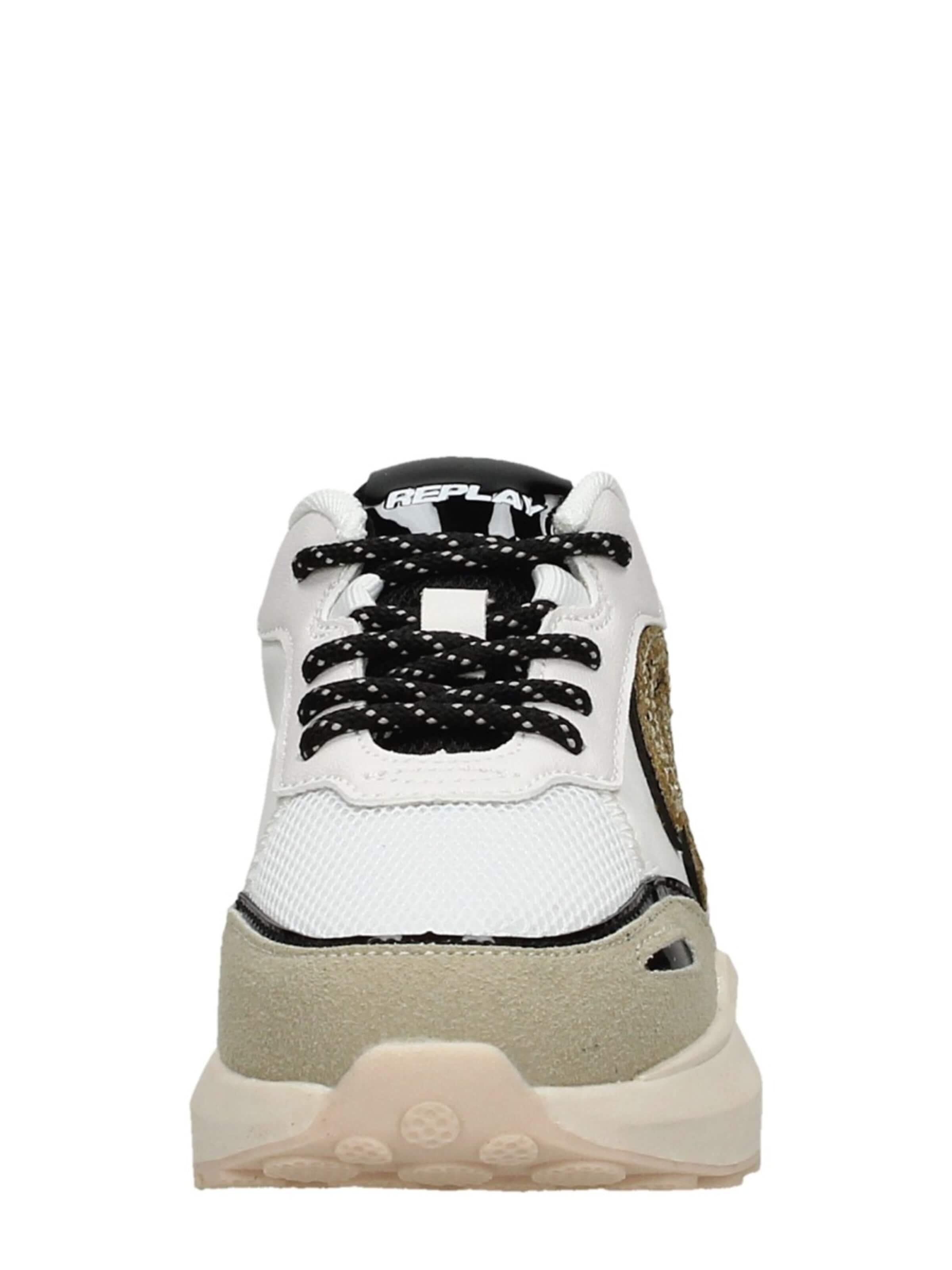 Baskets 'Athena JR' REPLAY en blanc