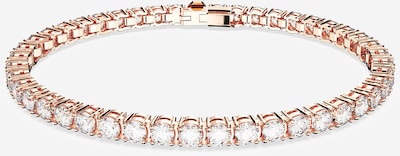 S dydžio Apyrankė 'Matrix Tennis bracelet' iš Swarovski, spalva – rožinio aukso spalva / skaidri spalva, Prekių apžvalga