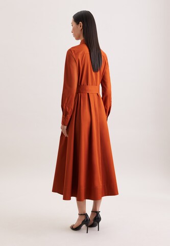 SEIDENSTICKER Shirt dress in Brown