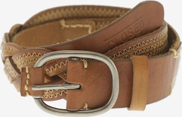 Closed Belt in One size in Brown: front