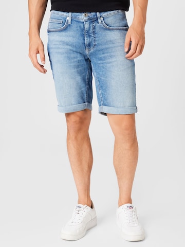 BRAX Slimfit Shorts 'Chris' in Blau: predná strana