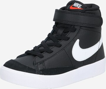 Nike Sportswear Superge 'Blazer 77' | črna barva: sprednja stran