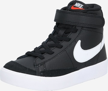 Nike Sportswear Sneakers 'Blazer 77' in Zwart: voorkant