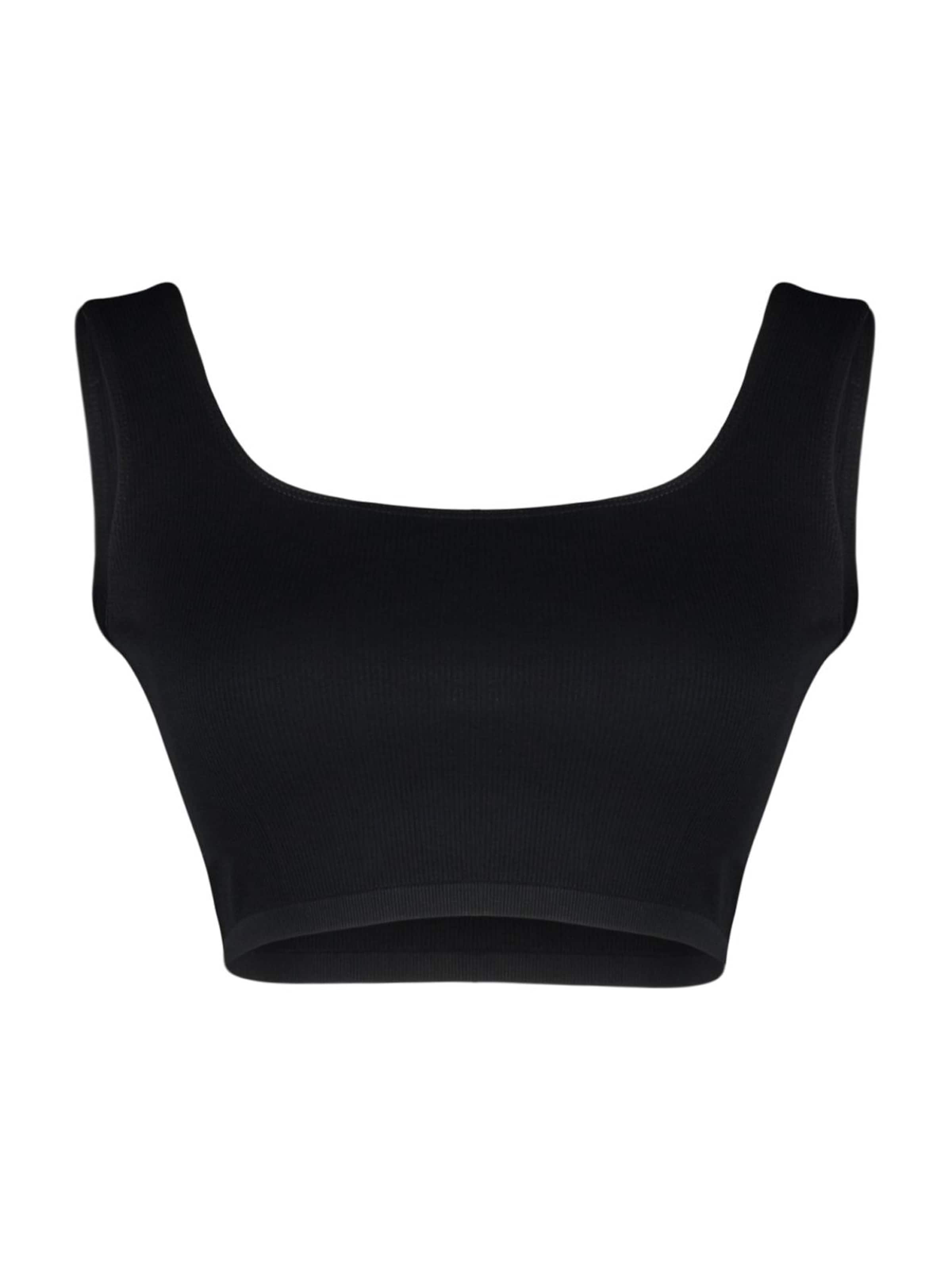Trendyol Curve Bustier BH i sort: forside