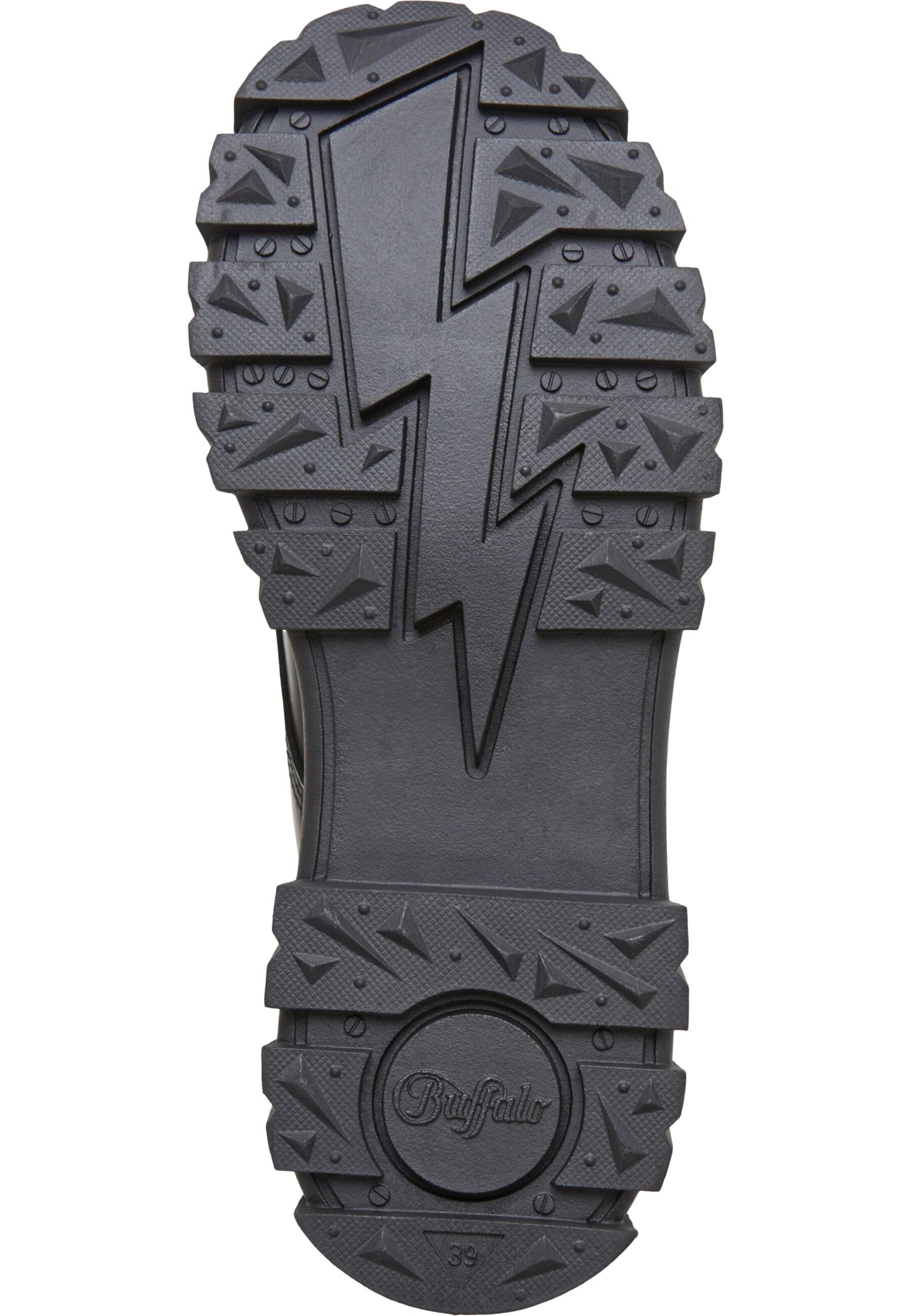 BUFFALO Veterlaarsjes 'Aspha' in Zwart