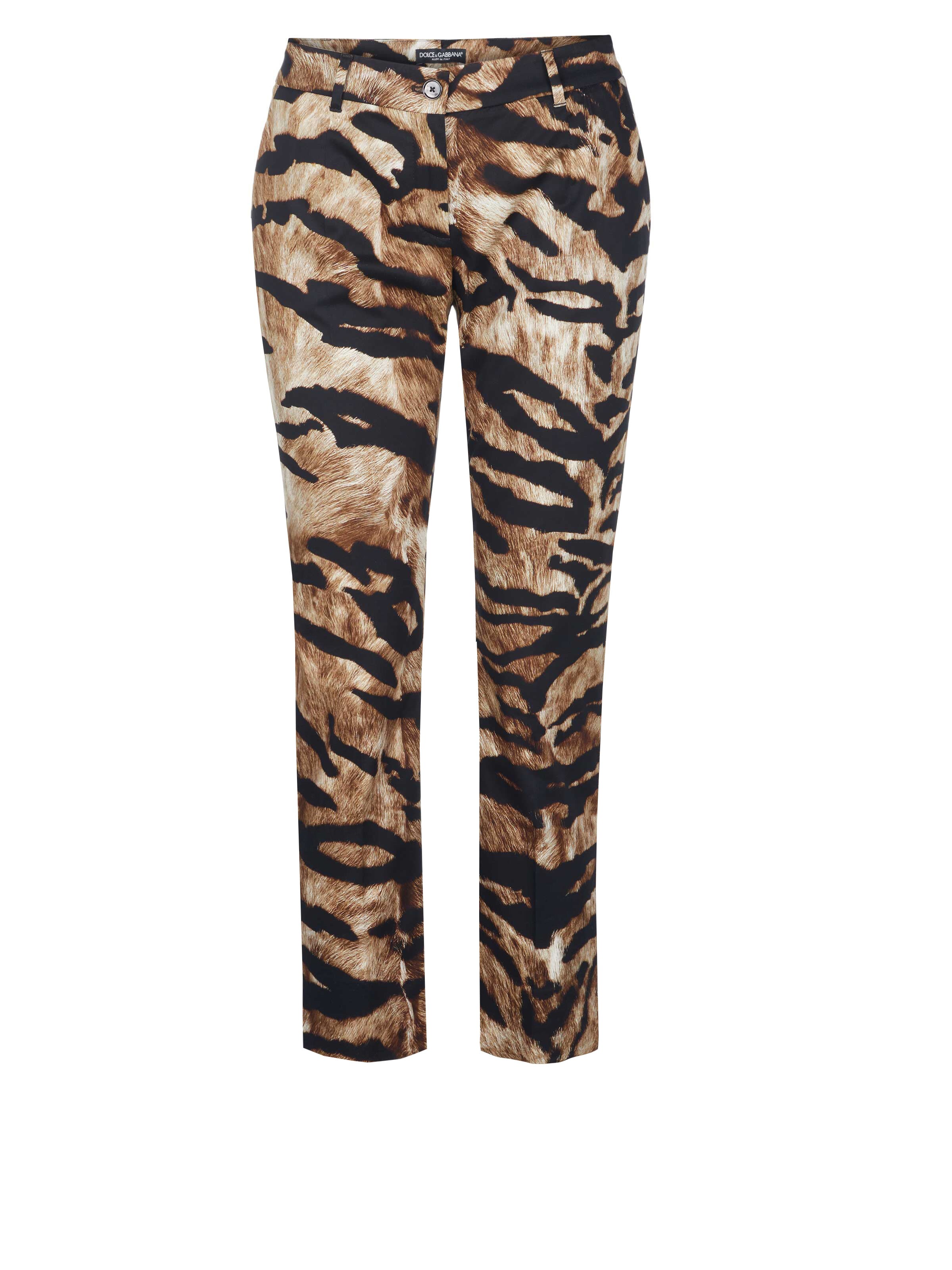 DOLCE & GABBANA Pants 'Dolce & Gabbana Hose' in 36 in Brown, Item view