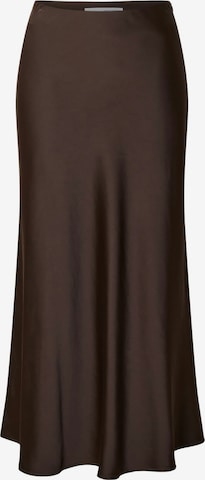 SELECTED FEMME Skirt 'SLFLENA' in Brown: front