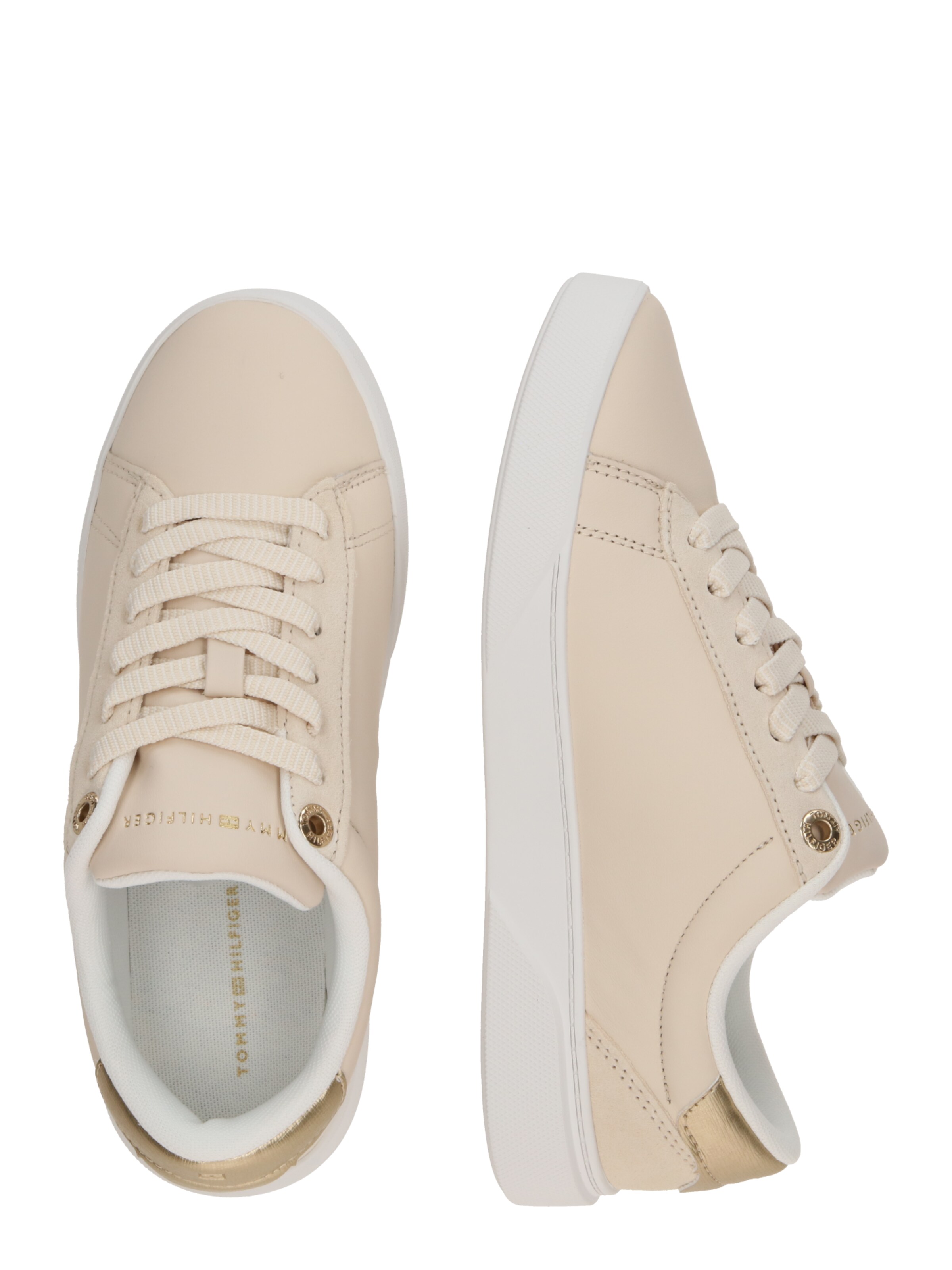 TOMMY HILFIGER Σνίκερ χαμηλό 'Chic' σε μπεζ