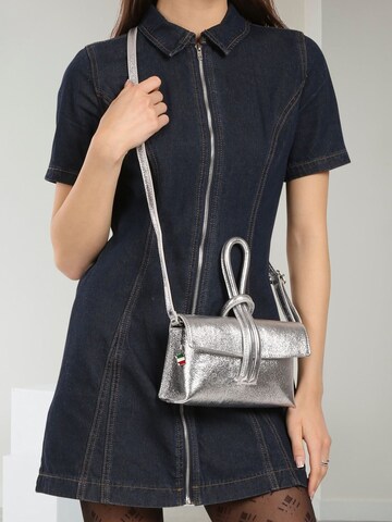 Florence Crossbody Bag in Silver