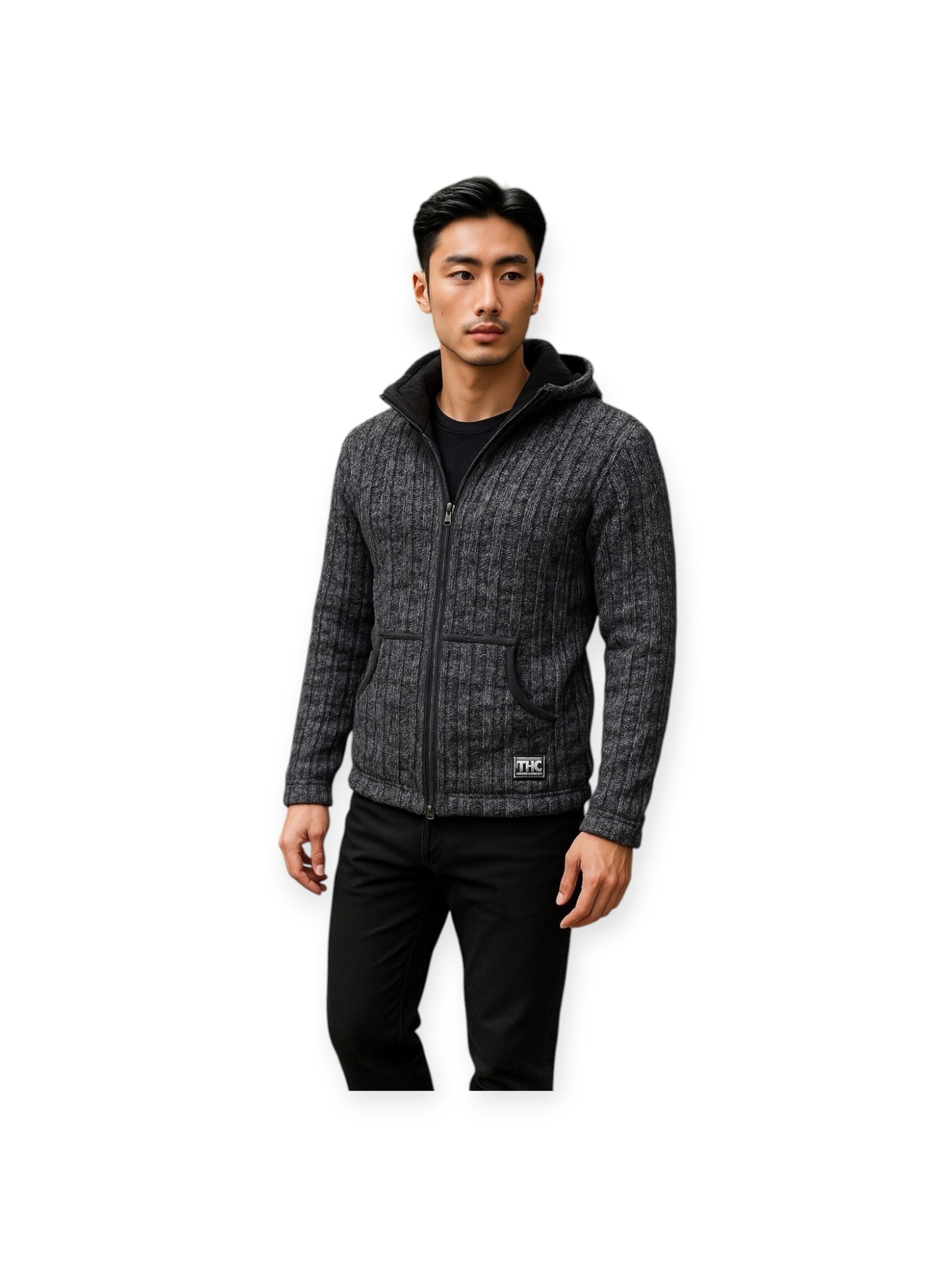 THC Natural Line Winterjacke '714'‌‌‌‌‌‌‌ in Grau