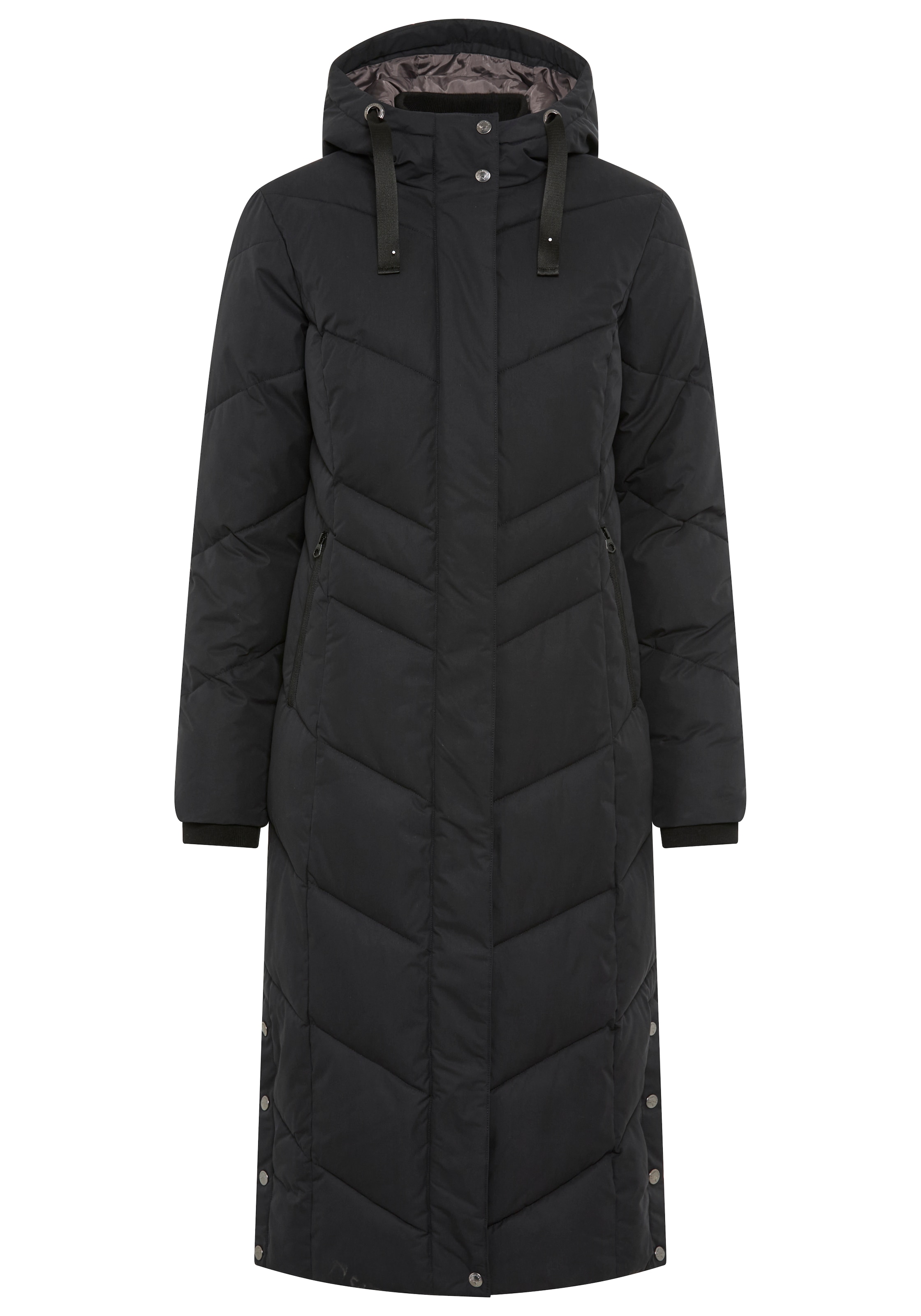 KangaROOS Winter Coat in Black: front