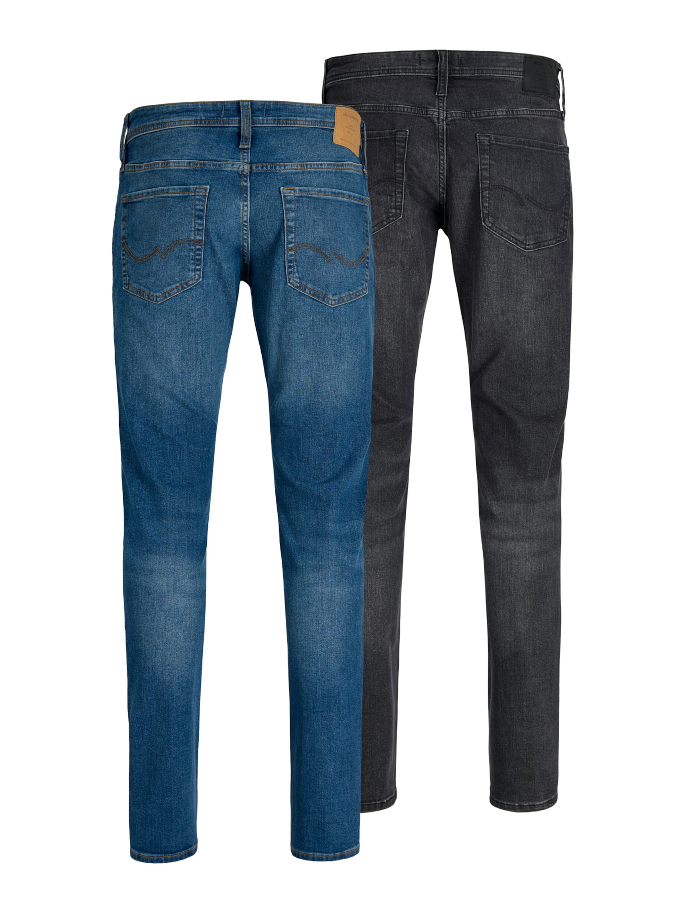 JACK & JONES - Slimfit Vaquero 'JJIGlenn' en azul