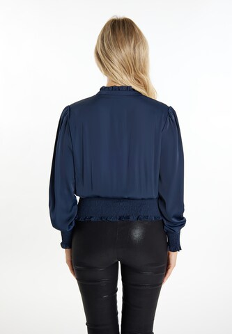 faina Bluse in Blau