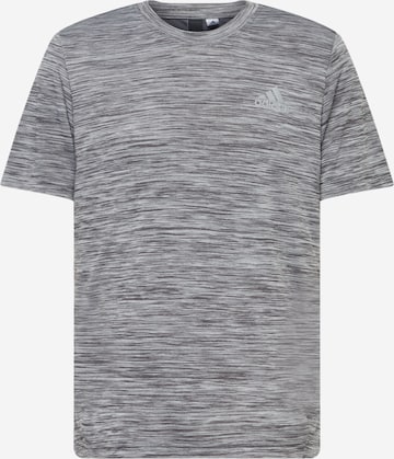 T-Shirt fonctionnel ADIDAS SPORTSWEAR en gris : devant