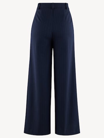 Tamaris Wide leg Broek in Blauw