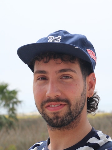 Surf Monkey - Boné '5-Panel Cap Organic' em azul: frente