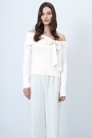 Trend Alaçatı Stili Shirt in Beige: Vorderseite