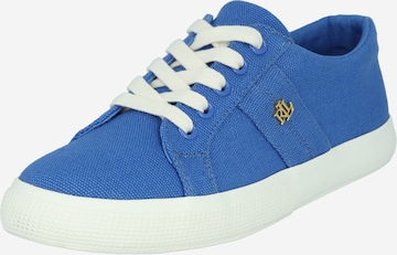 Lauren Ralph Lauren Platform trainers 'JANSON' in Blue: front