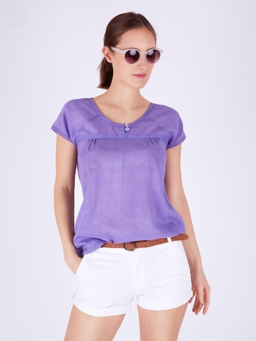 Fraternel Shirt 'Fraternel Blusenshirt T002' in Purple: front
