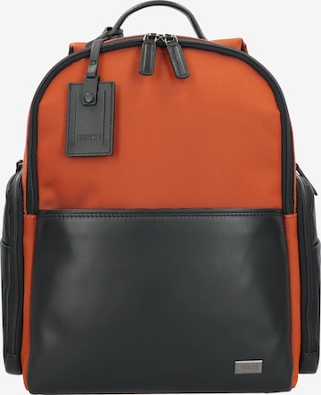 Bric's Backpack 'Monza' in Orange: front