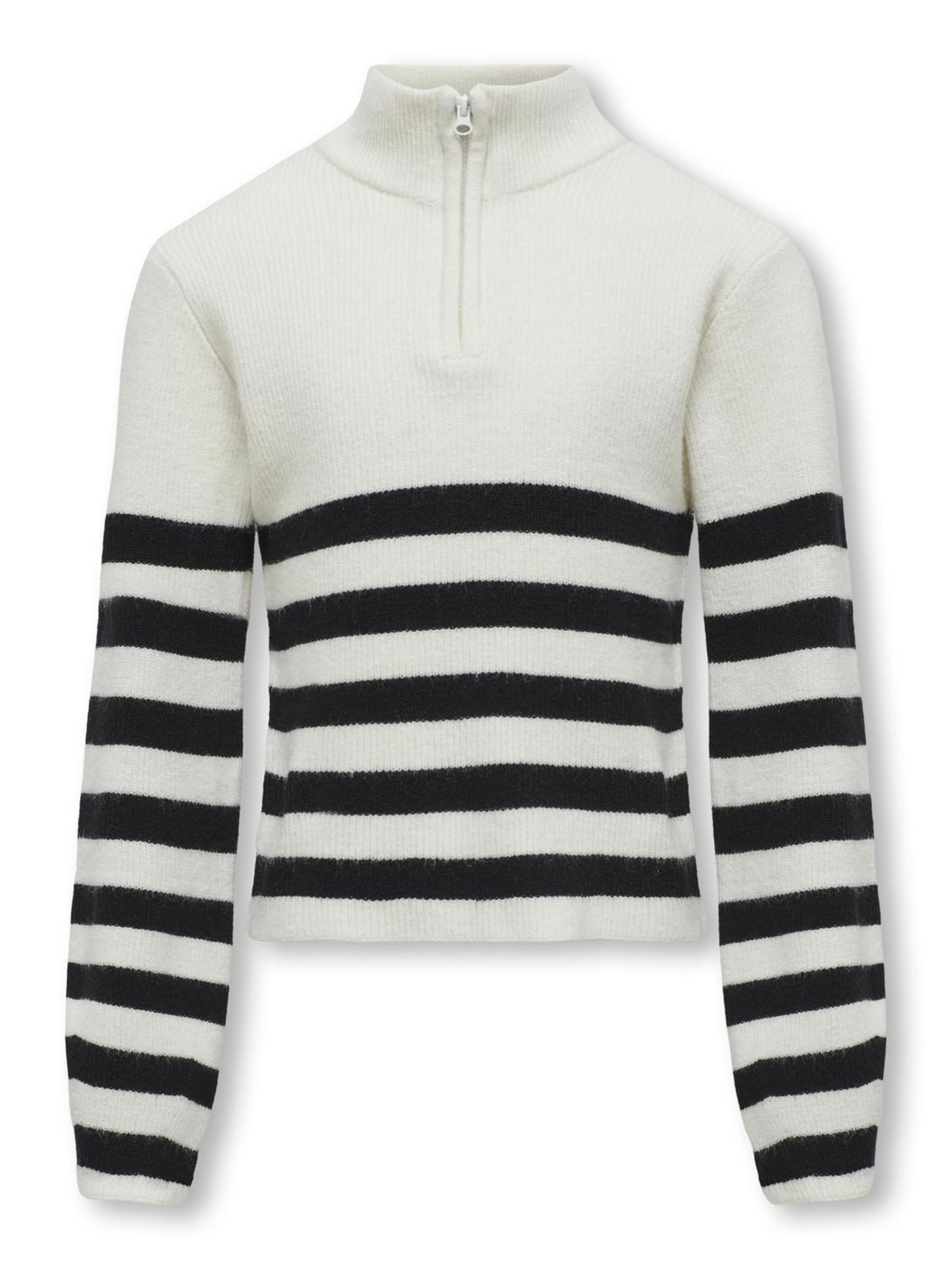ONLY GIRLS Sweater 'KOGFranca' in White: front