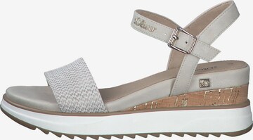 s.Oliver Sandalen met riem in Grijs