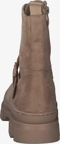 LA STRADA Schnürstiefelette in Beige