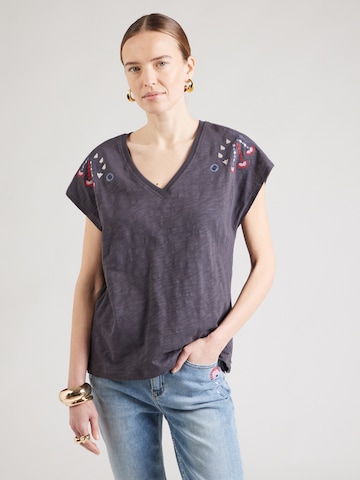 SCOTCH & SODA - Camisa em preto: frente