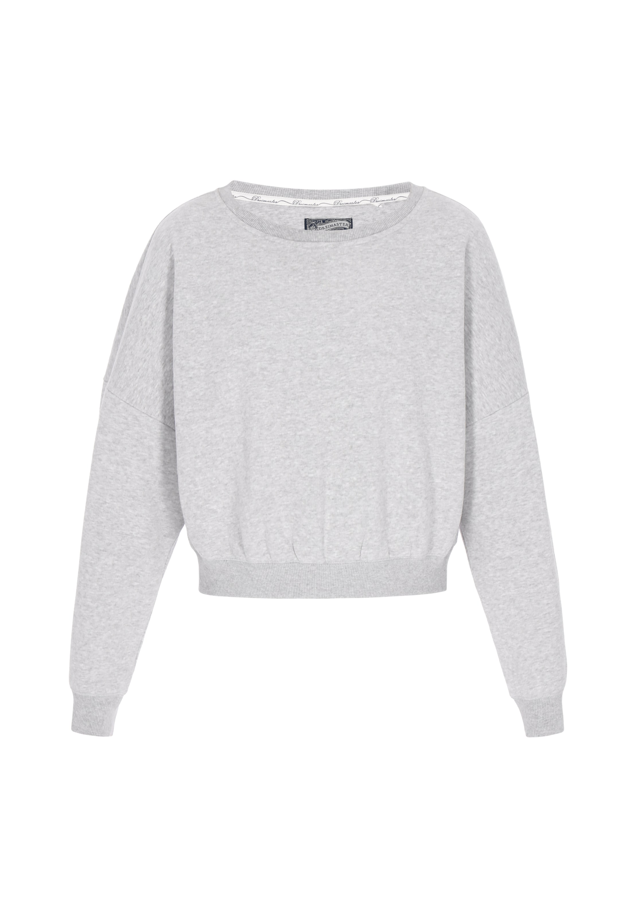 DreiMaster Vintage Sweatshirt in Grijs: voorkant