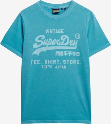 Superdry Shirt in Blauw: voorkant