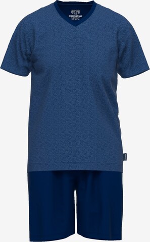 CECEBA Short Pajamas in Blue: front