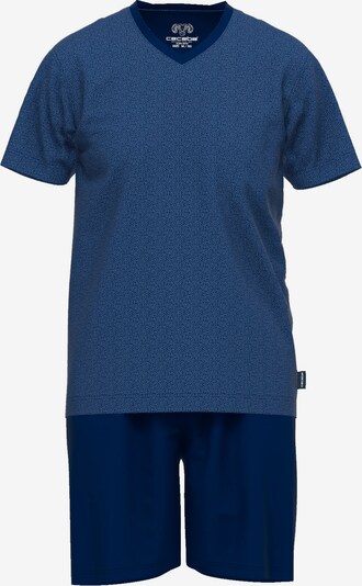 CECEBA Pyjama kort in de kleur Blauw / Marine, Productweergave