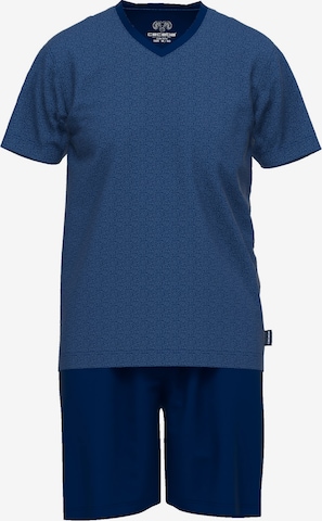 CECEBA Pyjama kort in Blauw: voorkant