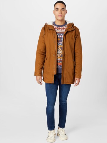 Parka d’hiver 'ALEX' Only & Sons en marron