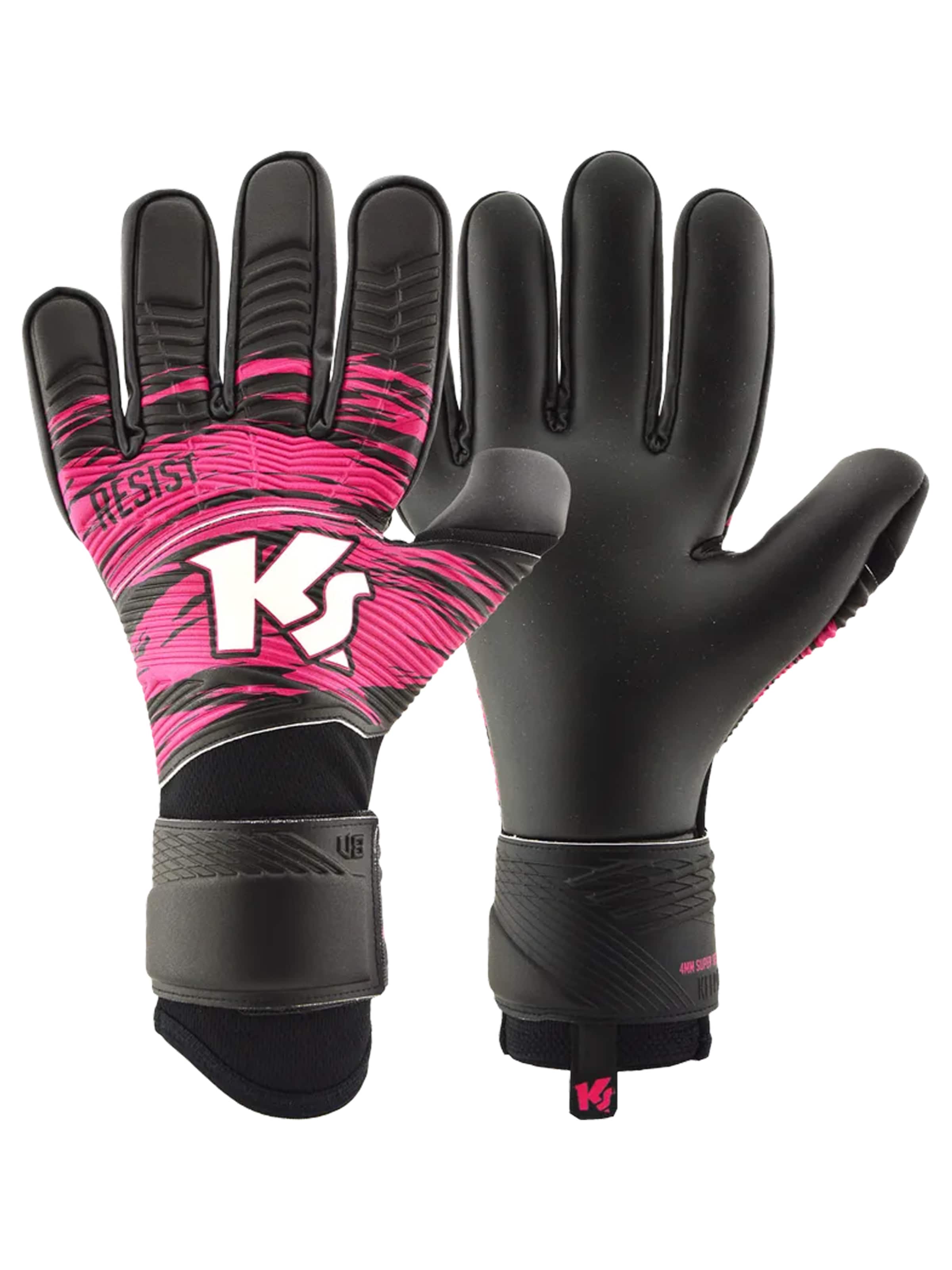 KEEPERsport Sporthandschuhe 'Resist Zone NC'‌‌‌‌‌‌‌‌ in Schwarz: Vorderseite