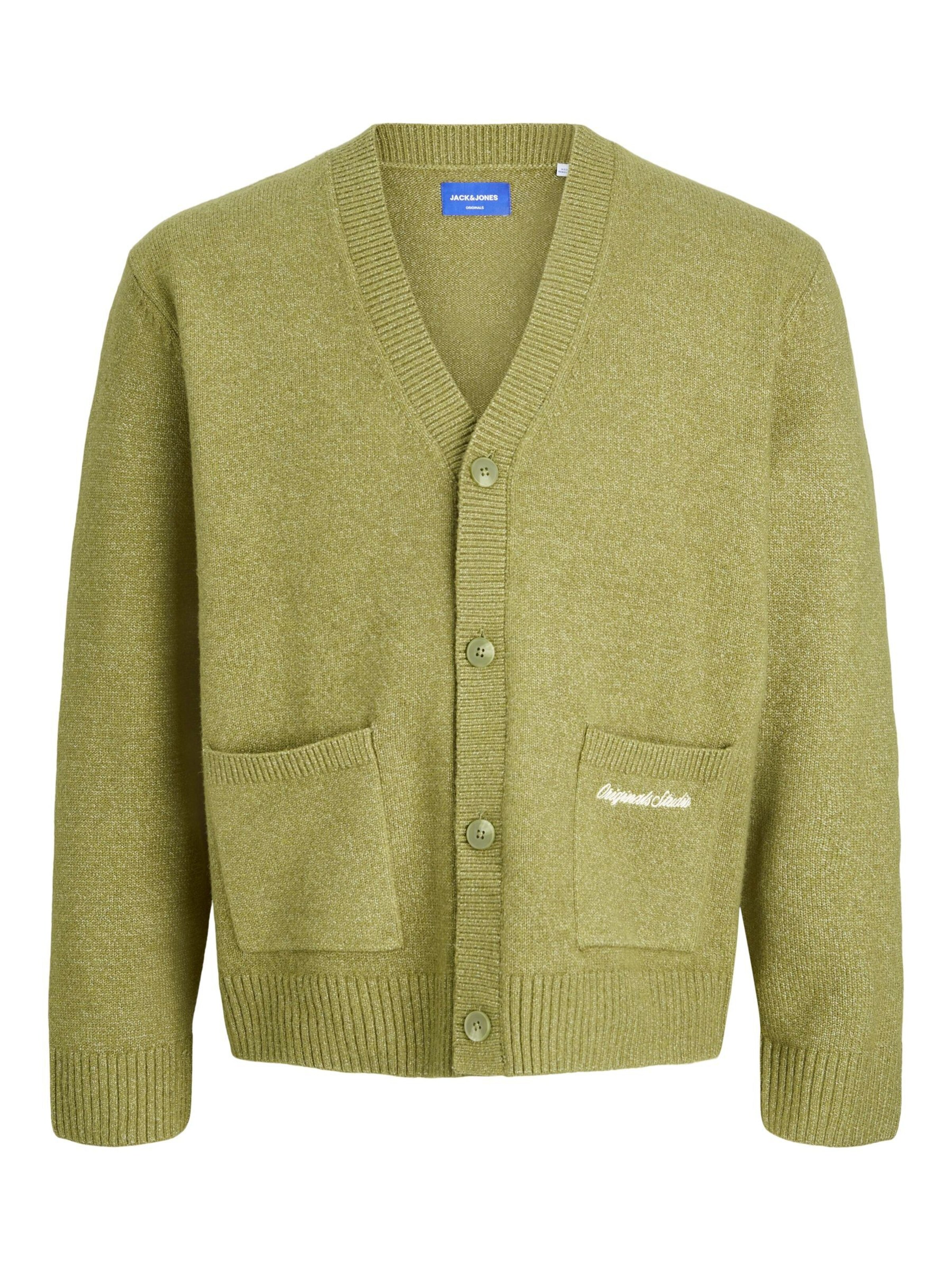 JACK & JONES Cardigan i grøn: forside