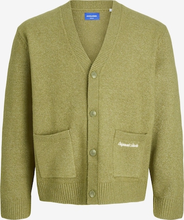 Vestes en maille JACK & JONES en vert : devant