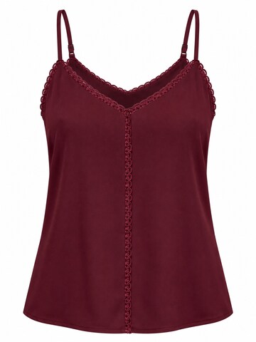 Top di Ombre in rosso: frontale