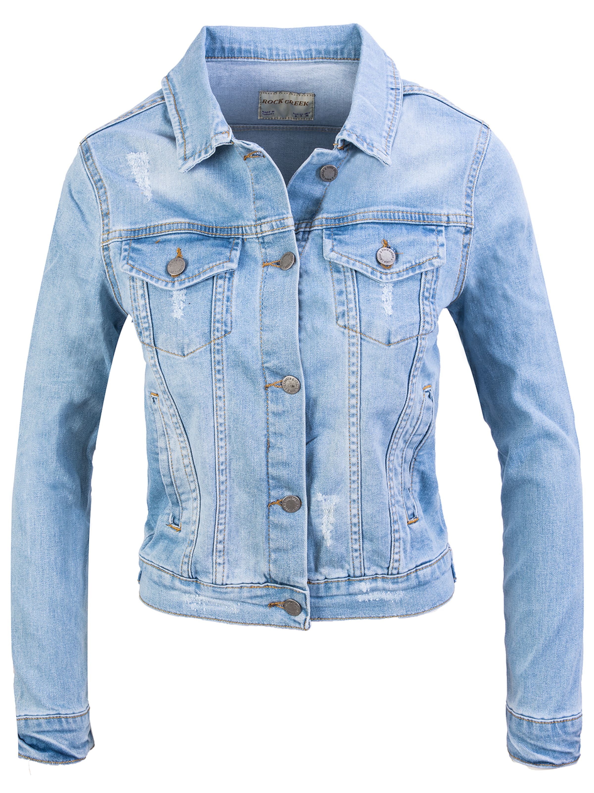 Rock Creek Jacke in Blau: Vorderseite