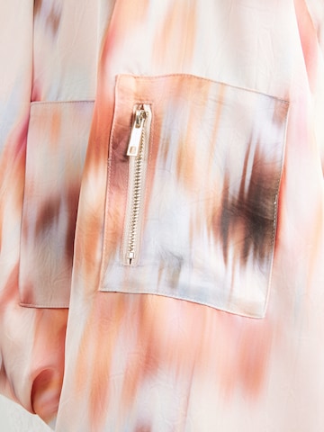 RINO & PELLE Prehodna jakna 'Flore' | oranžna barva