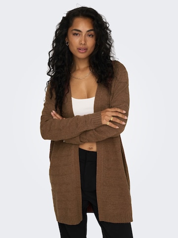 Cardigan ONLY en marron : devant