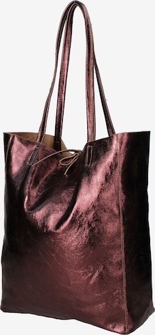 Cabas Gave Lux en marron : devant