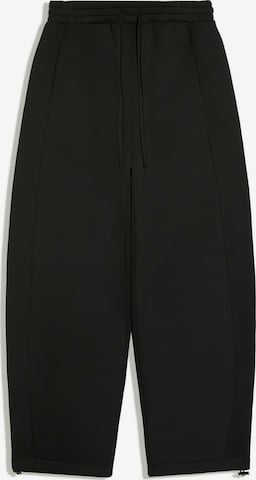Bershka Baggy Byxa i svart: framsida