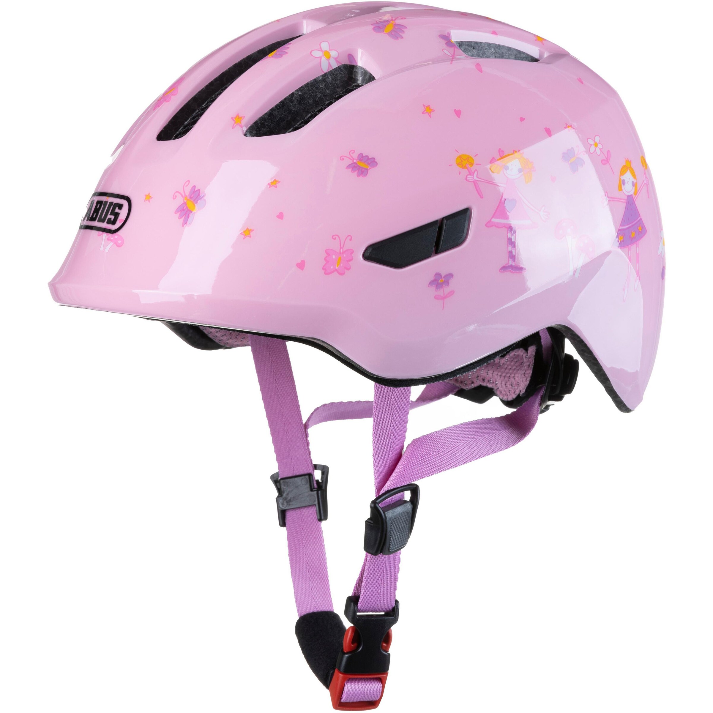 ABUS Helm in Pink: Vorderseite