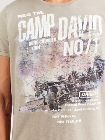 Maglietta di CAMP DAVID in grigio
