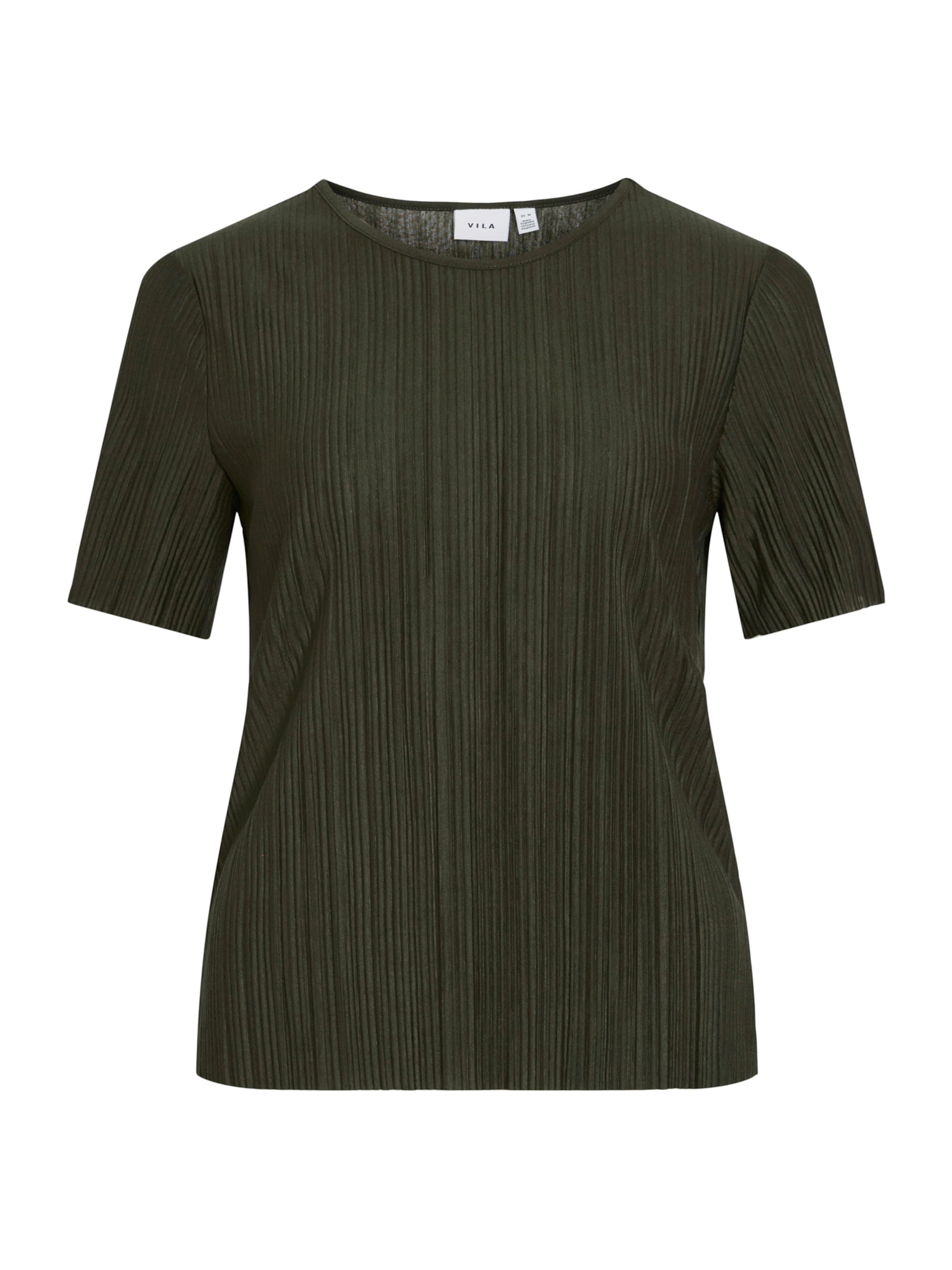 VILA - Camiseta 'VIPlisa' en verde: frente