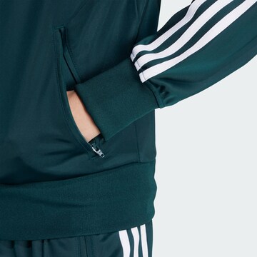 ADIDAS ORIGINALS - Casaco em moletão 'Adicolor Classic Firebird' em verde