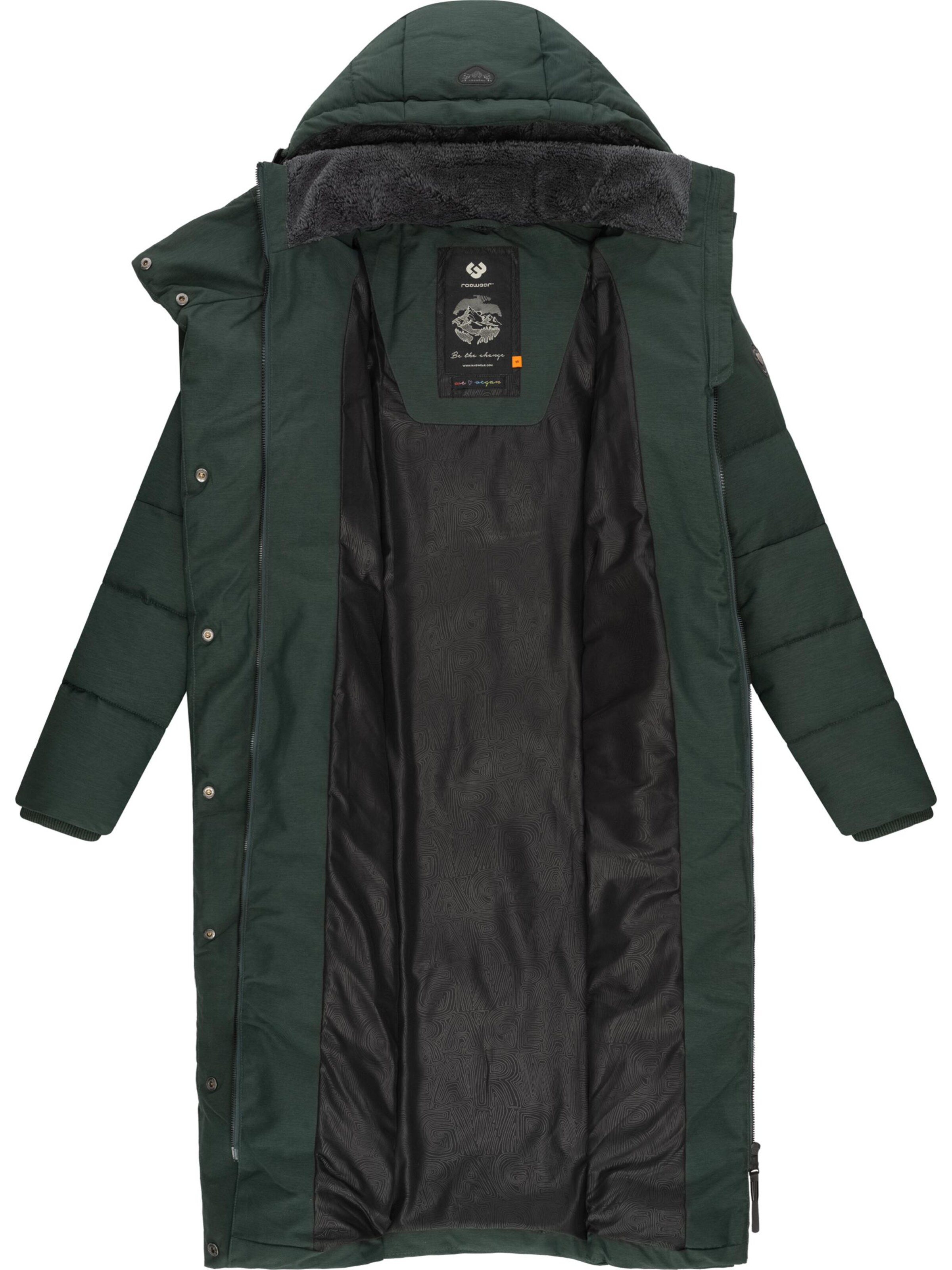 Ragwear Winter coat 'Pavla' in Green