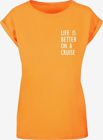 Merchcode Shirt in Orange: front